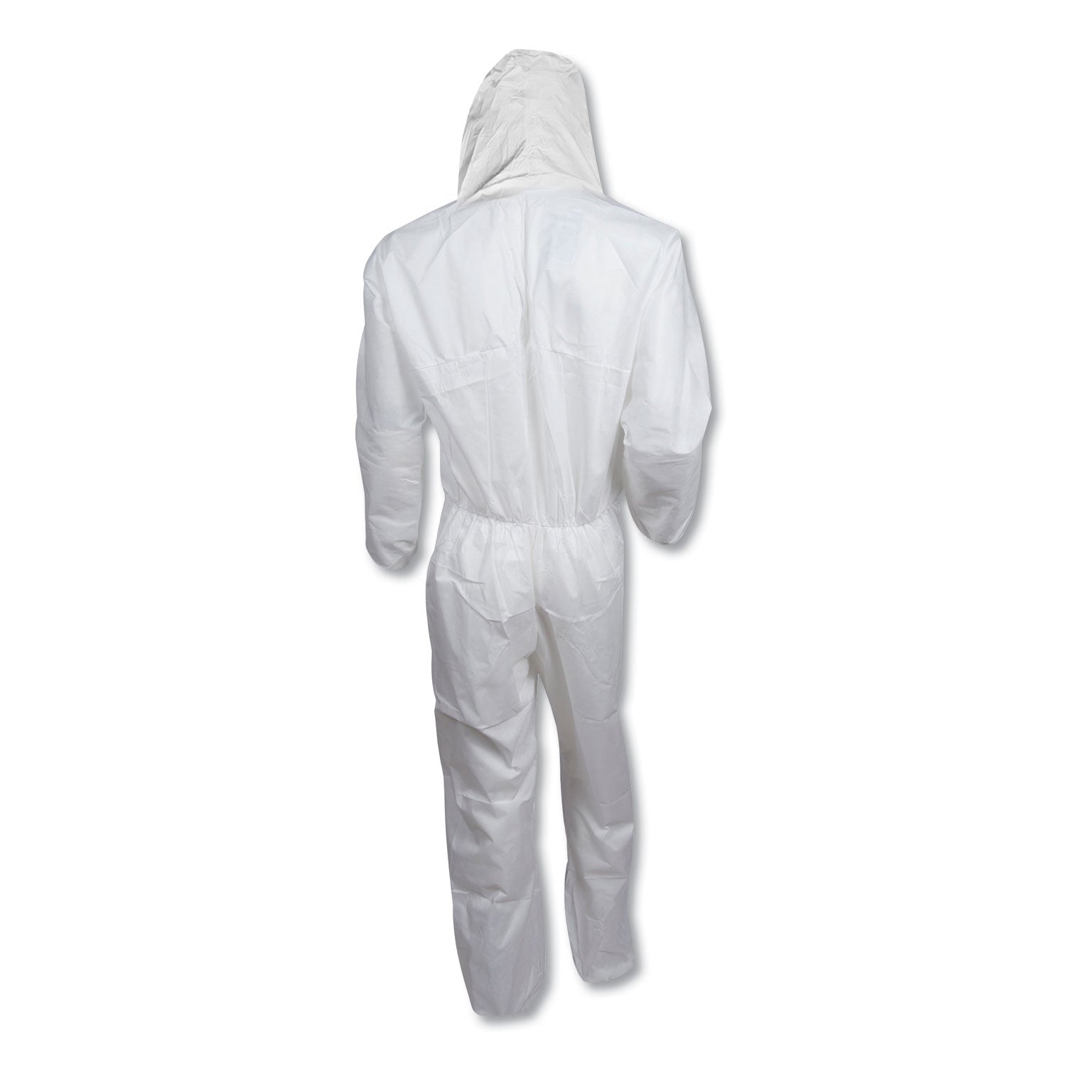KleenGuard™ A20 Elastic Back, Cuff and Ankles Hooded Coveralls, 4X-Large, White, 20/Carton