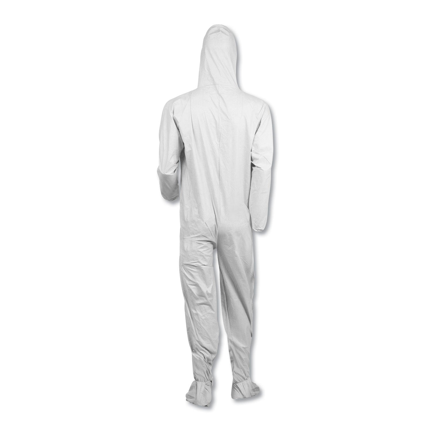 KleenGuard™ A40 Elastic-Cuff, Ankle, Hood and Boot Coveralls, X-Large, White, 25/Carton