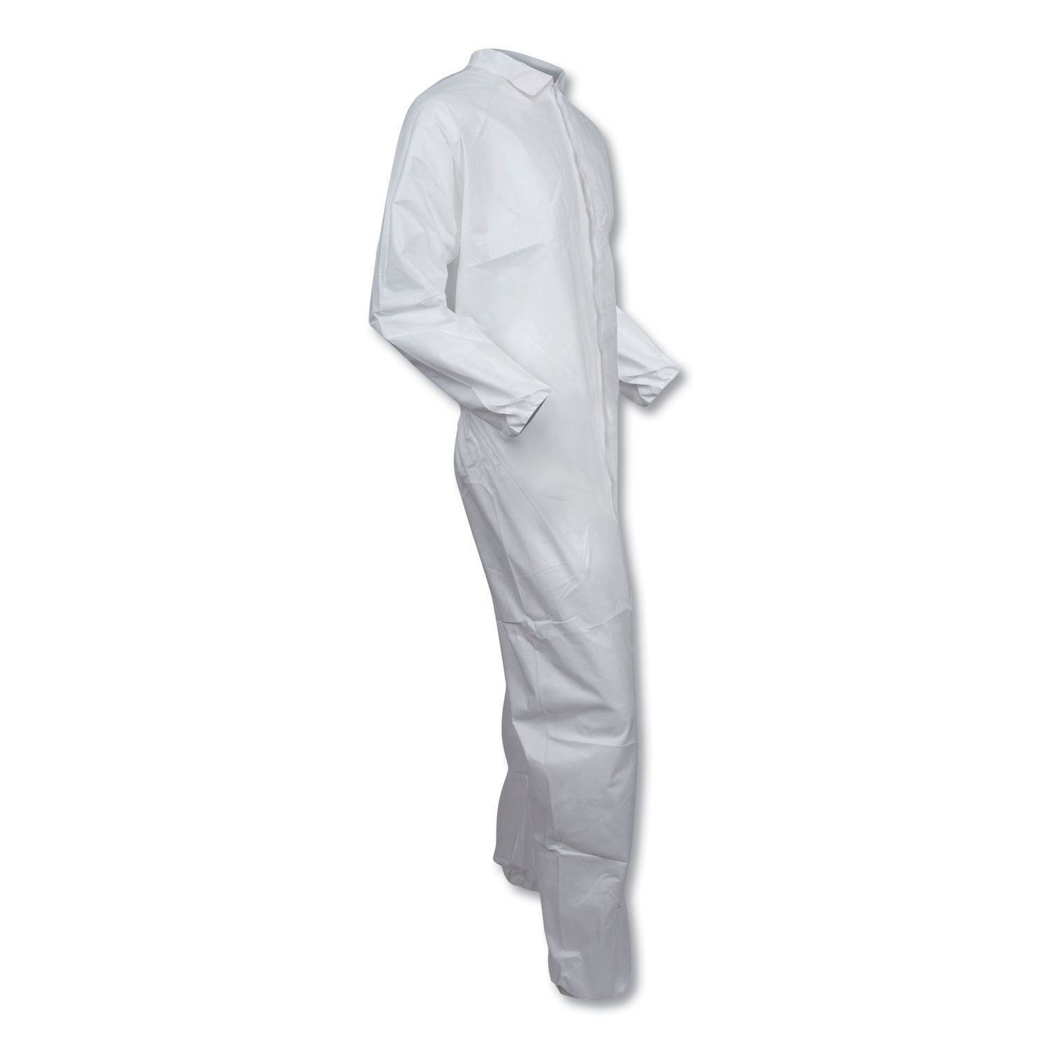KleenGuard™ A30 Elastic-Back and Cuff Coveralls, X-Large, White, 25/Carton