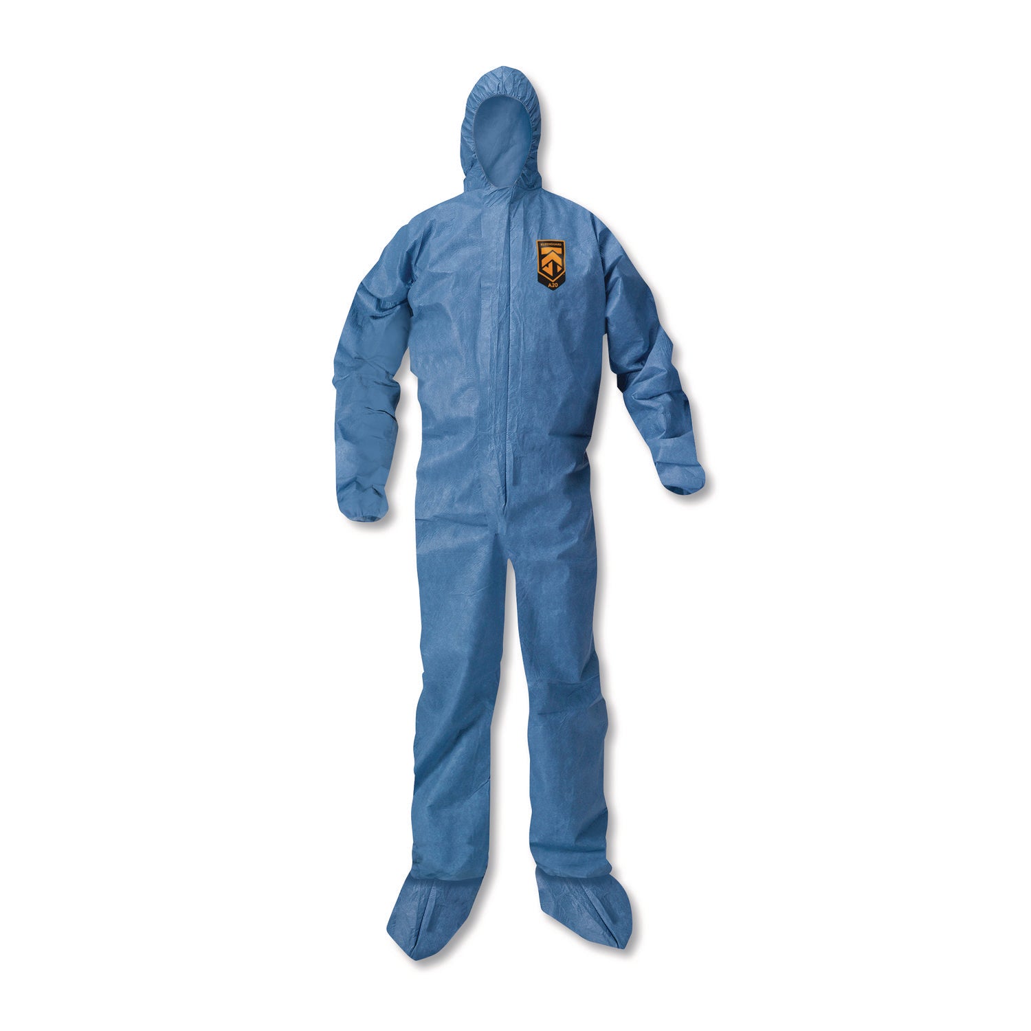 KleenGuard™ A20 Elastic Back Wrist/Ankle, Hood/Boots Coveralls, 4X-Large, Blue, 20/Carton