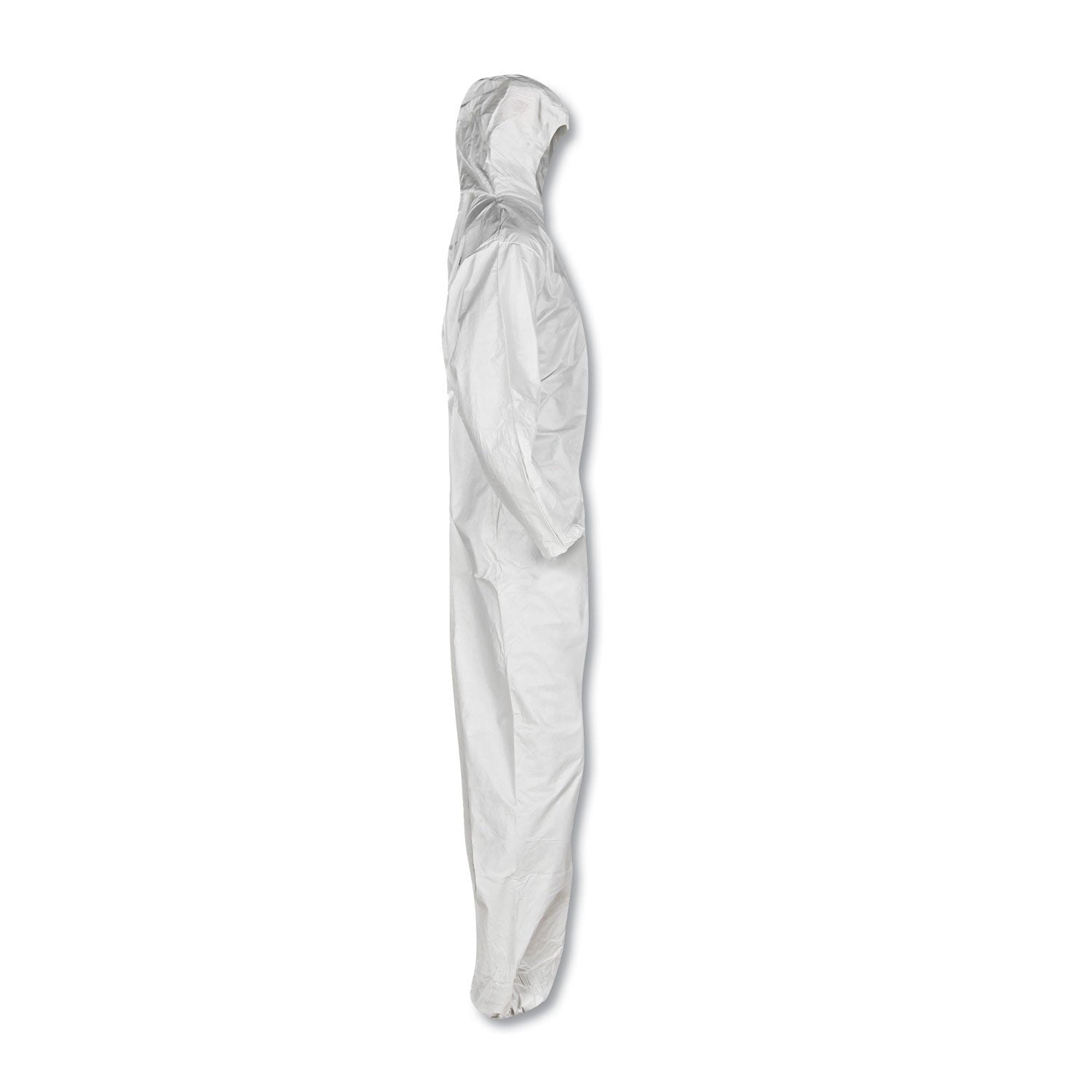 KleenGuard™ A20 Elastic Back, Cuff and Ankles Hooded Coveralls, 4X-Large, White, 20/Carton