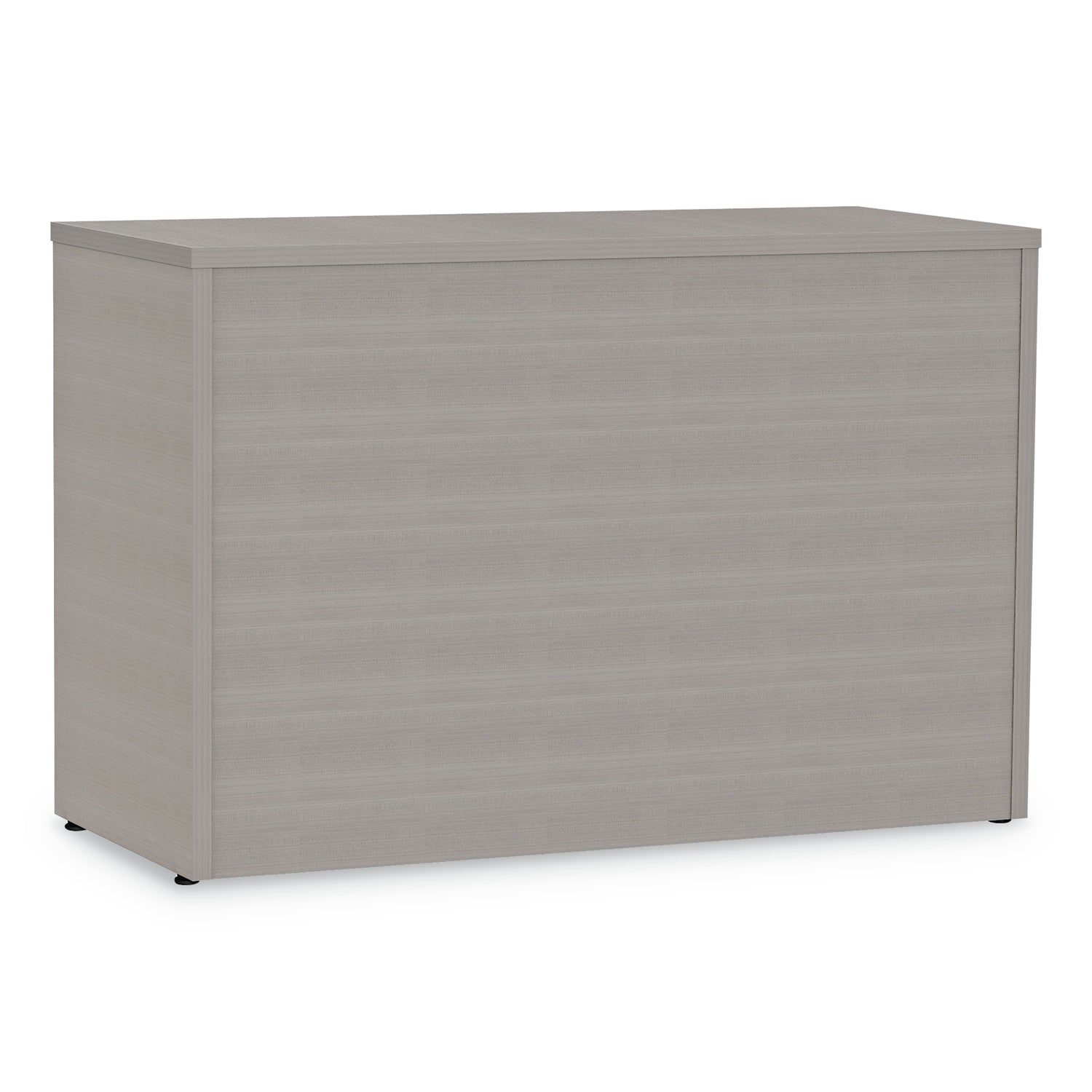 Linea Italia® Urban Series Cabinet Credenza Pedestal with Lateral File, 35.25" x 15.25" x 23.75", Ash