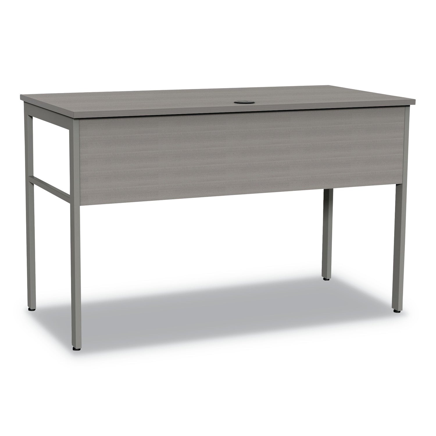 Linea Italia® Urban Series Desk Workstation, 47.25" X 23.75" X 29.5", Ash