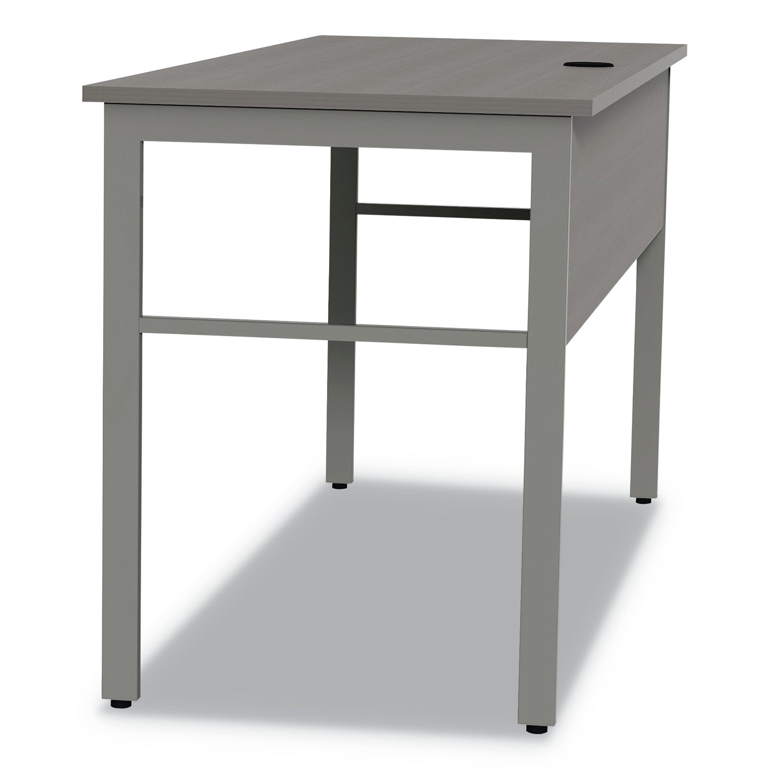 Linea Italia® Urban Series Desk Workstation, 59" X 23.75" X 29.5", Ash