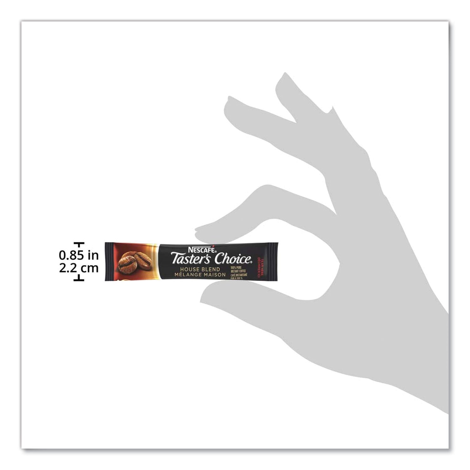 Nescafé® Taster's Choice Stick Pack, House Blend, 80/box