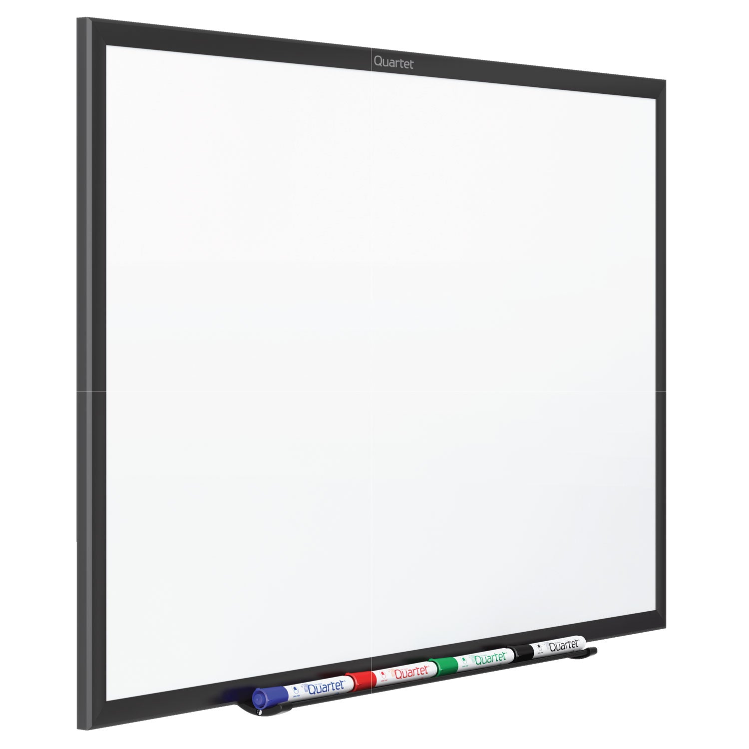 Quartet® Classic Series Nano-Clean Dry Erase Board, 48" x 36", White Surface, Black Aluminum Frame