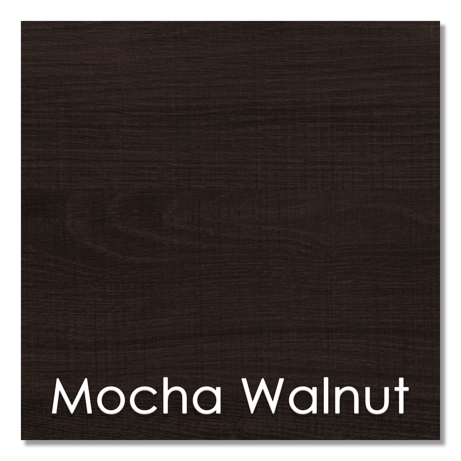 Linea Italia® Trento Line Bookcase, Three-Shelf, 31.5w x 11.63d x 43.25h, Mocha