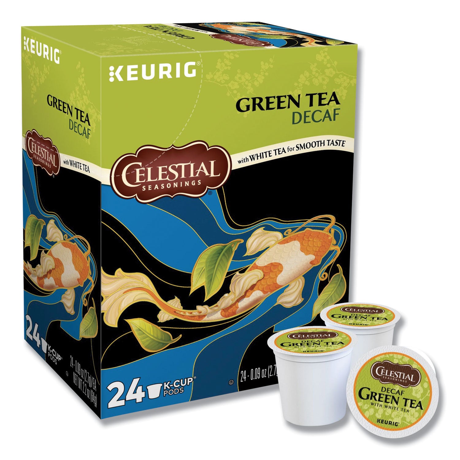 Celestial Seasonings® Decaffeinated Green Tea K-Cups, 24/box