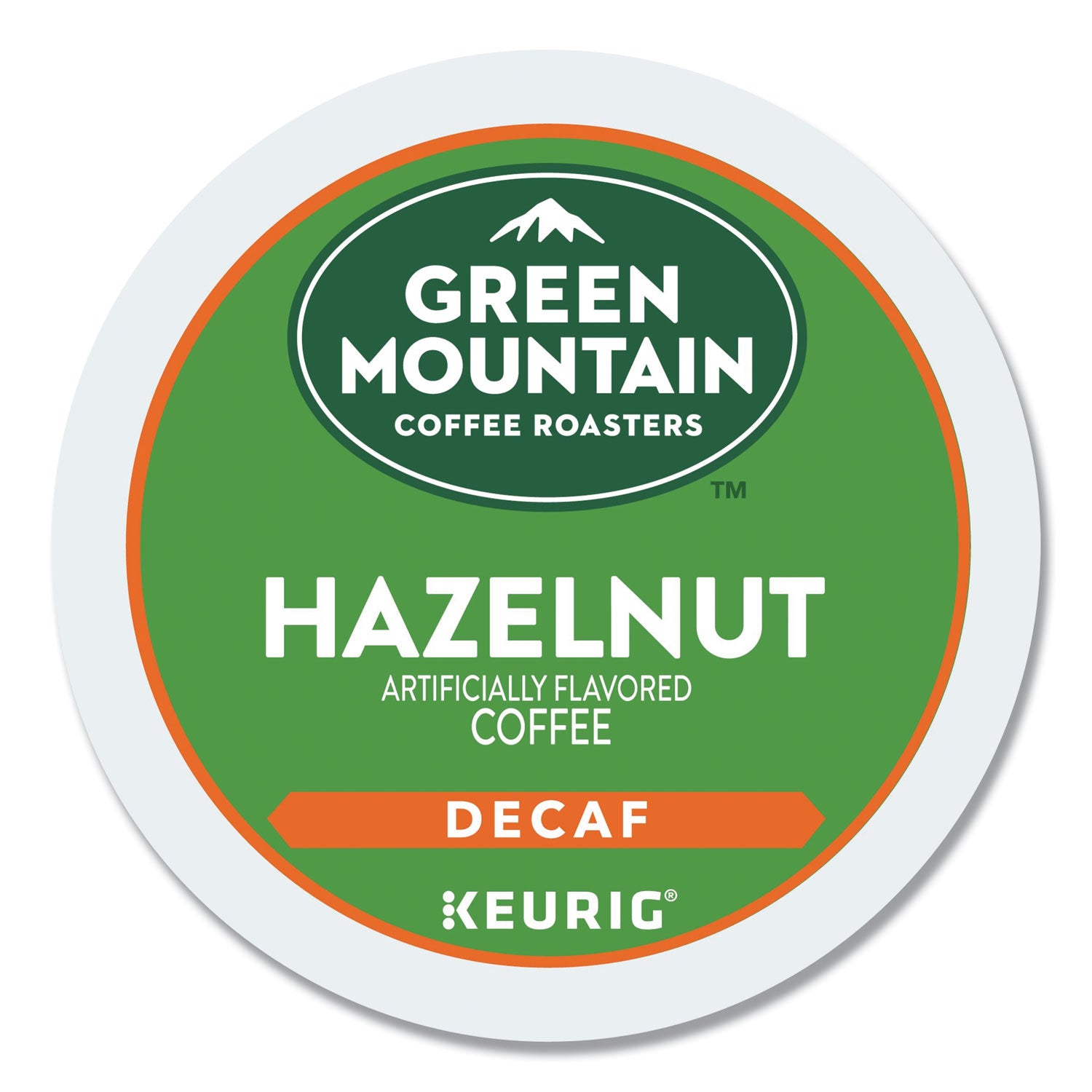 Hazelnut Decaf Coffee K-Cups, 96/Carton
