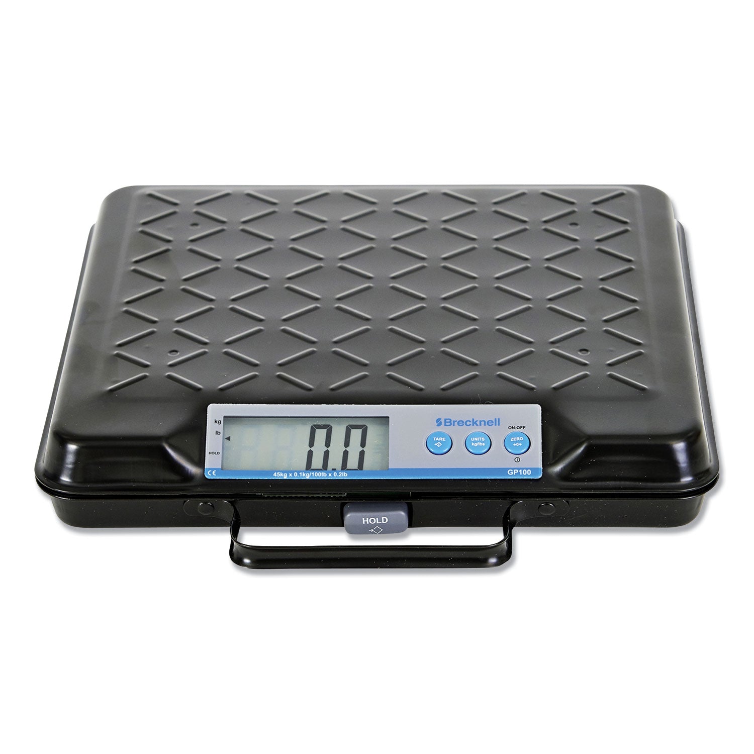 Portable Electronic Utility Bench Scale, 100 lb Capacity, 12.5 x 10.95 x 2.2 Platform