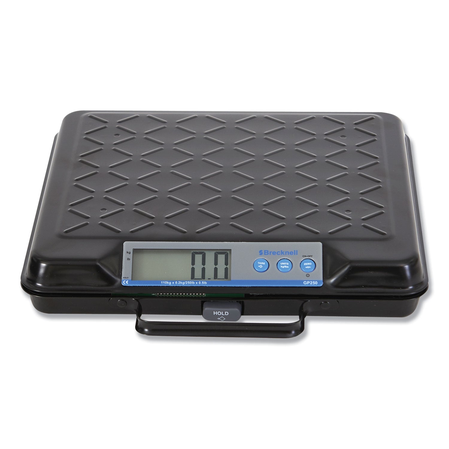 Portable Electronic Utility Bench Scale, 250 lb Capacity, 12.5 x 10.95 x 2.2 Platform