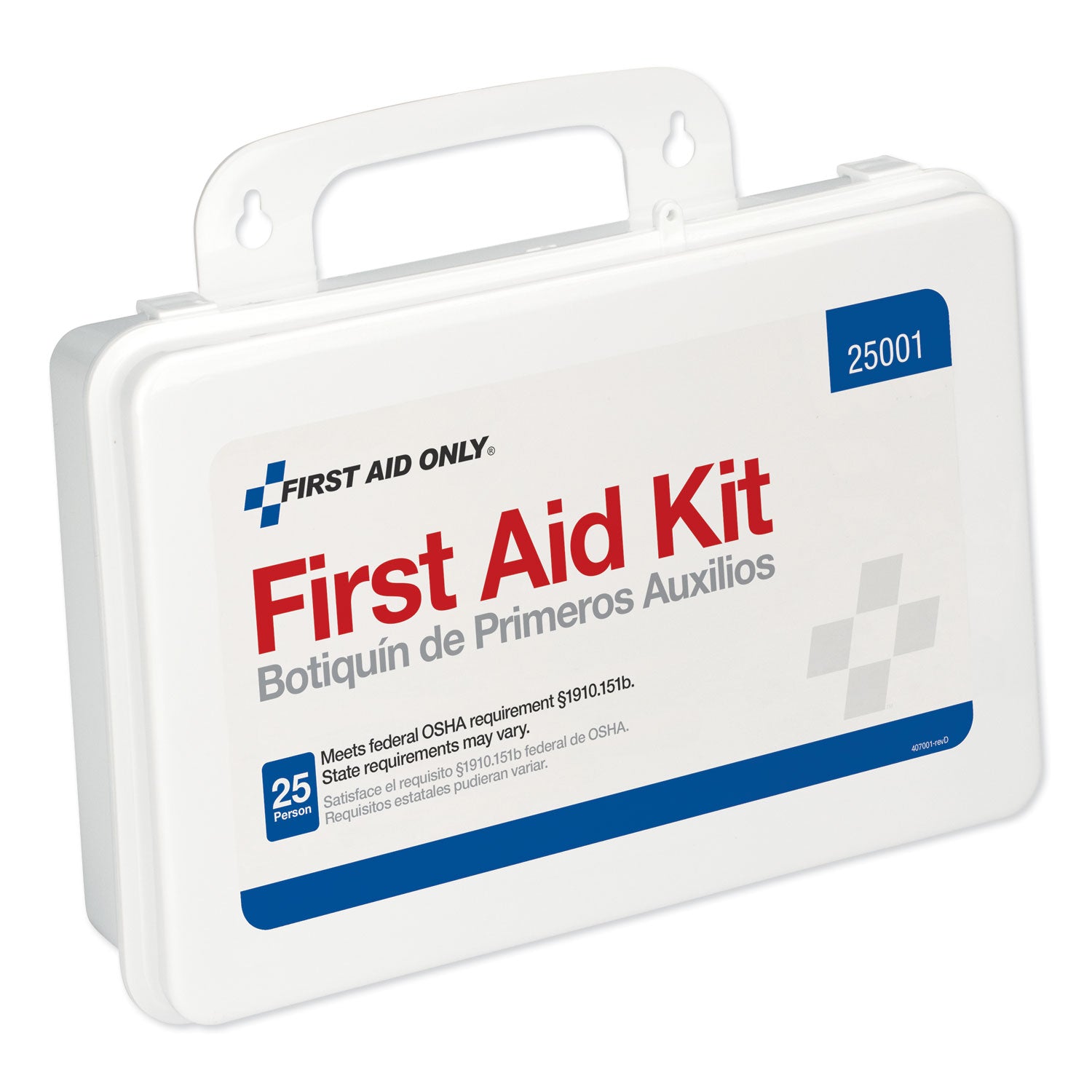 PhysiciansCare® by First Aid Only® First Aid Kit For Use By Up To 25 People, 113 Pieces, Plastic Case