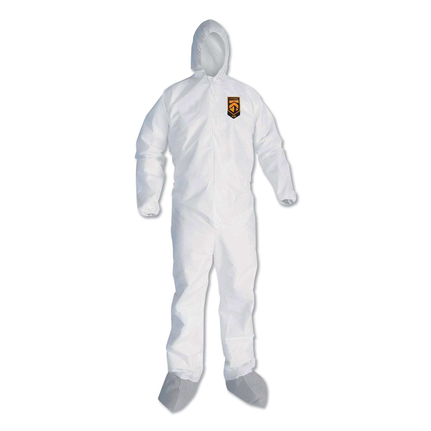 KleenGuard™ A45 Liquid/Particle Protection Surface Prep/Paint Coveralls, 3X-Large, White, 25/Carton