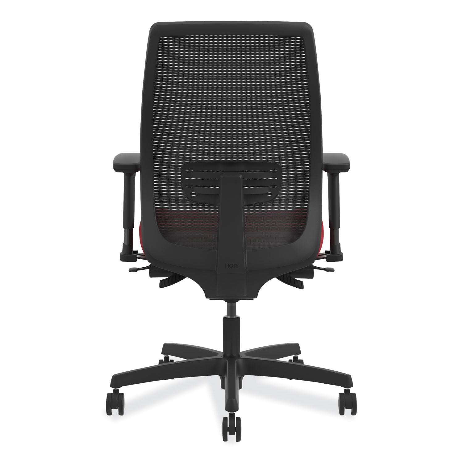 HON® Endorse Mesh Mid-Back Work Chair, Supports Up To 300 Lb, 17.5" To 21.75" Seat Height, Black