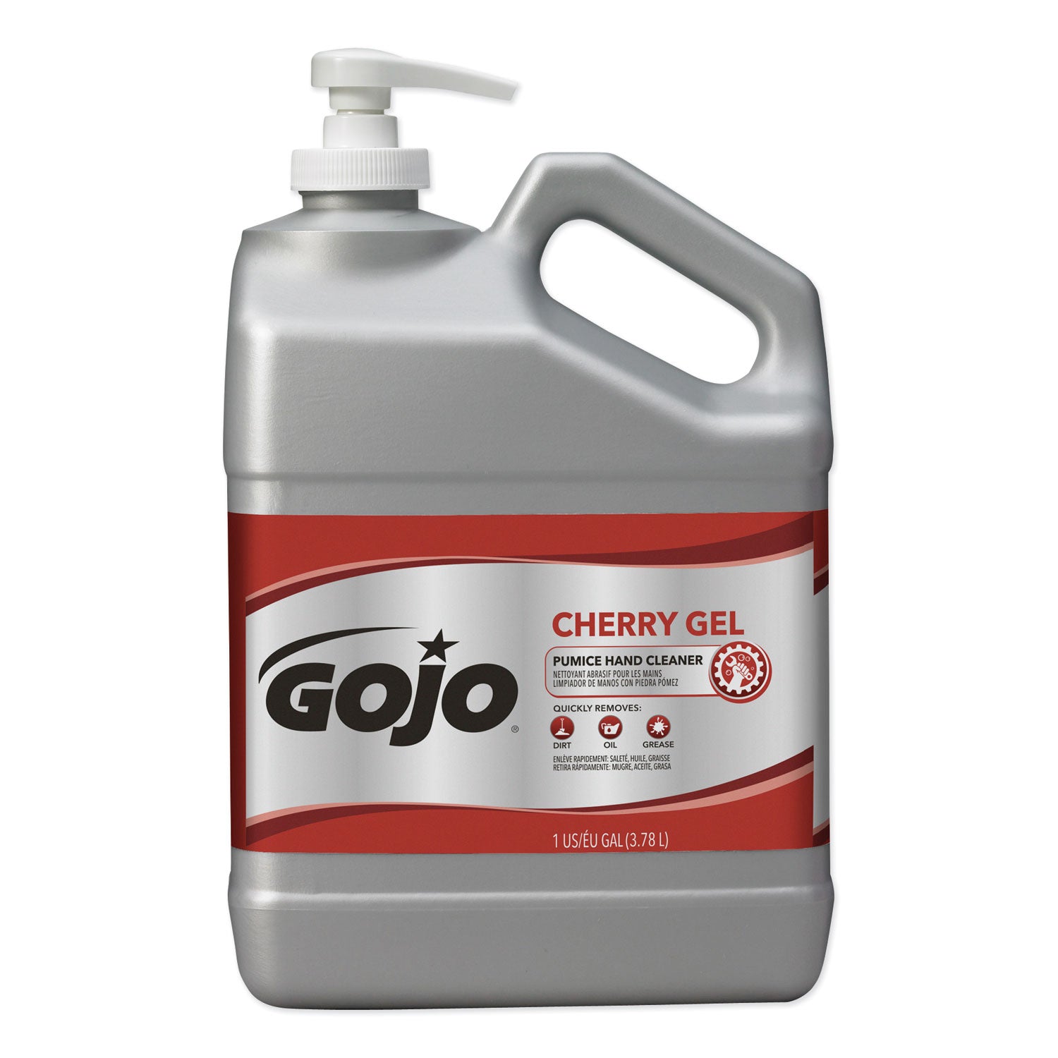 GOJO® Cherry Gel Pumice Hand Cleaner, Cherry Scent, 1 Gal