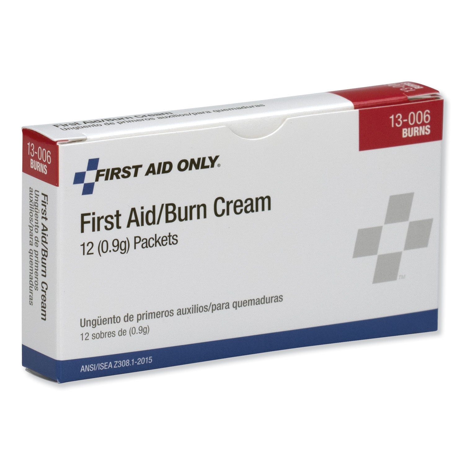 PhysiciansCare® by First Aid Only® First Aid Kit Refill Burn Cream Packets, 0.1 G Packet, 12/box