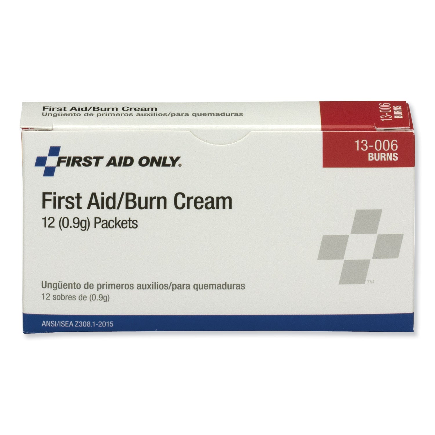 PhysiciansCare® by First Aid Only® First Aid Kit Refill Burn Cream Packets, 0.1 G Packet, 12/box