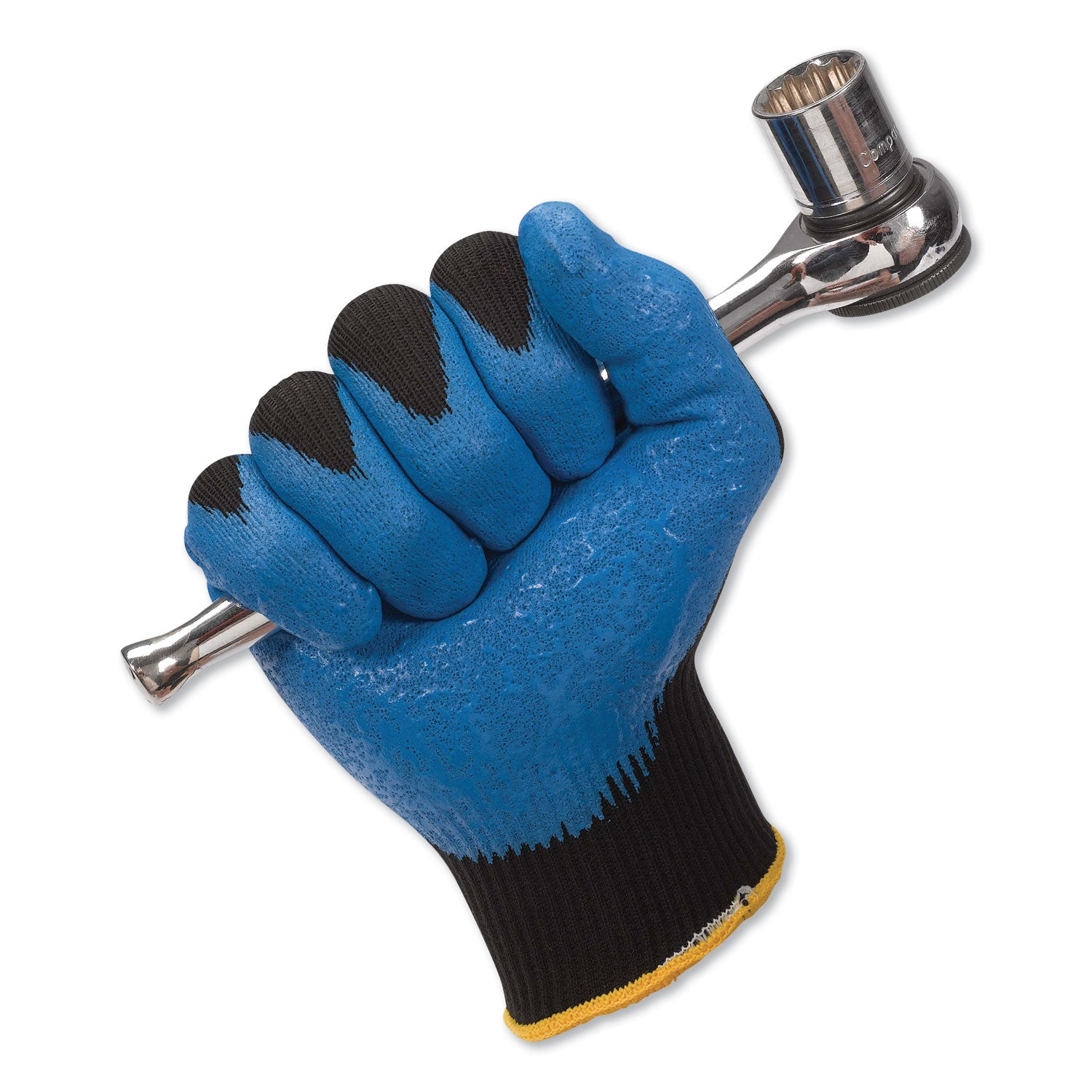 KleenGuard™ G40 Foam Nitrile Coated Gloves, 240 mm Length, Large/Size 9, Blue, 12 Pairs