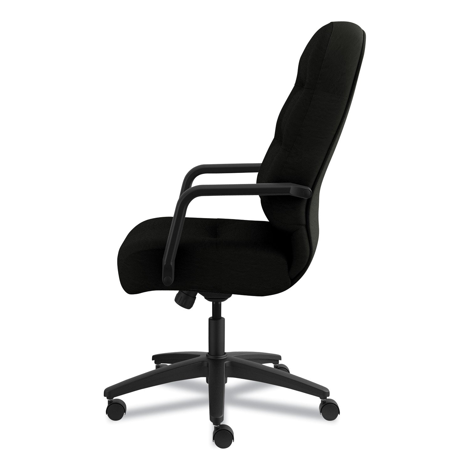 HON® Pillow-Soft 2090 Series Executive High-Back Swivel/tilt Chair, Supports Up To 300 Lb, 16.75" To 21.25" Seat Height, Black