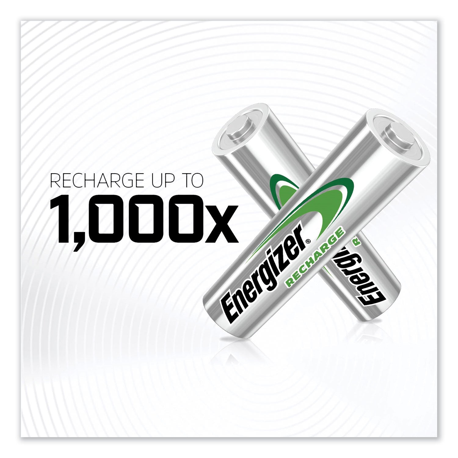 Energizer® Nimh Rechargeable Aa Batteries, 1.2 V, 4/pack