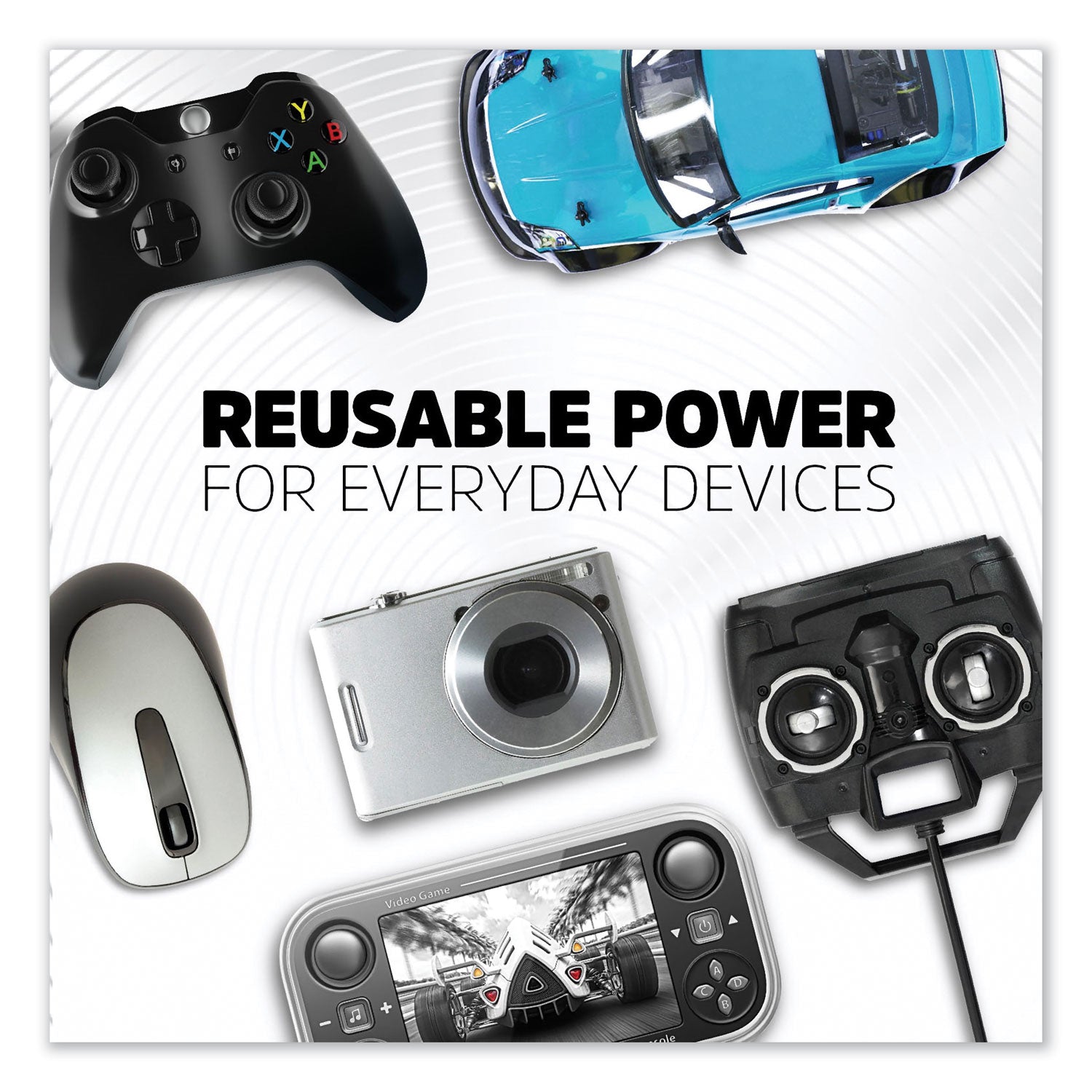 Energizer® Nimh Rechargeable Aa Batteries, 1.2 V, 4/pack