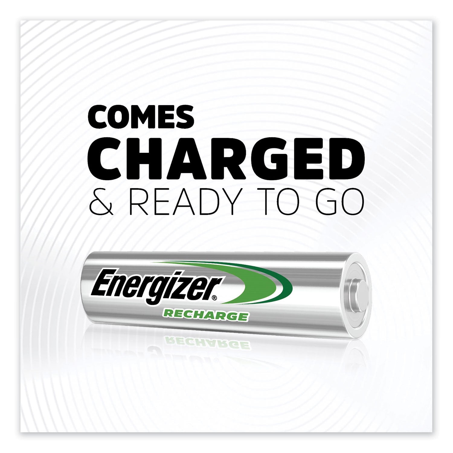 Energizer® Nimh Rechargeable Aa Batteries, 1.2 V, 4/pack