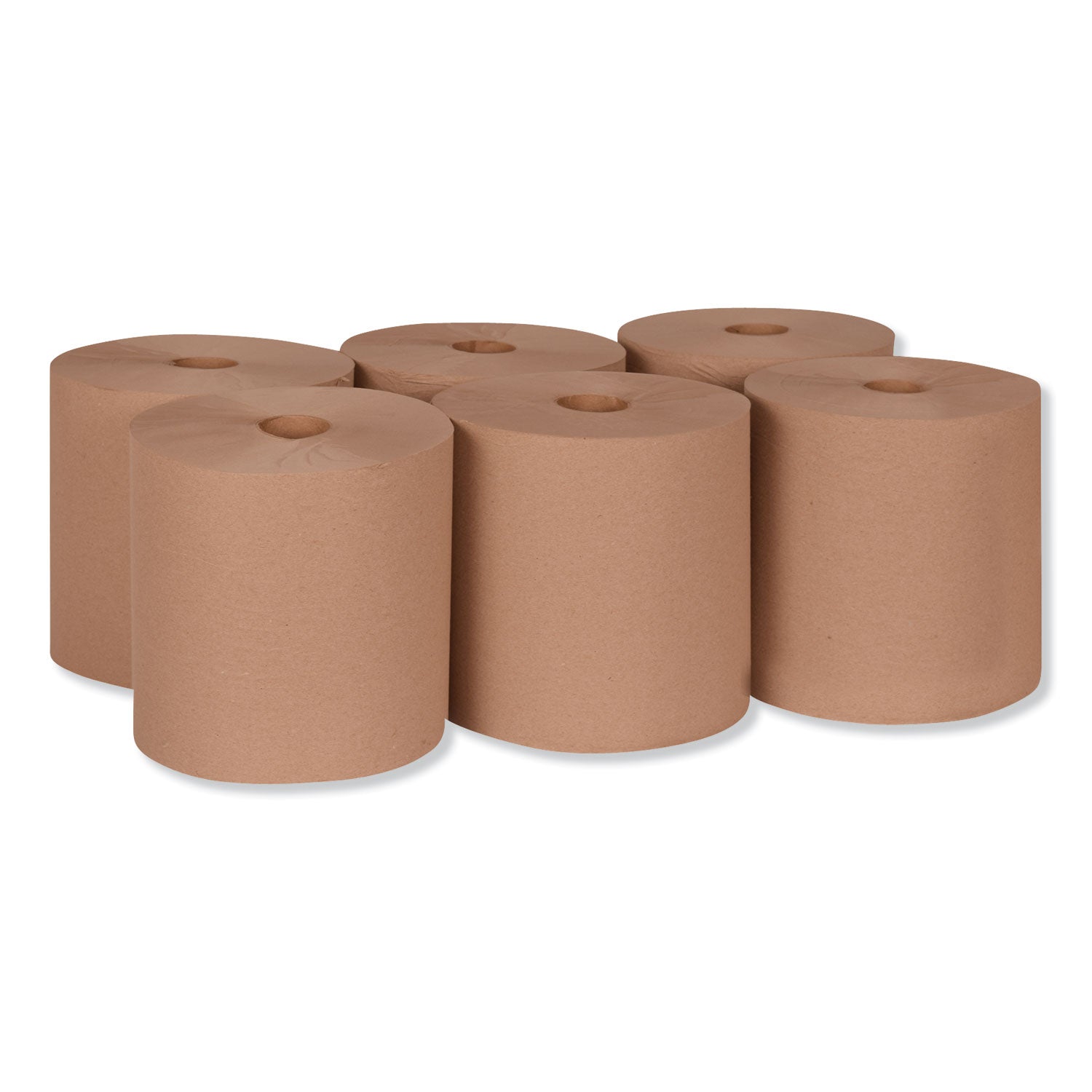 Tork® Hardwound Roll Towel, 1-Ply, 7.88" x 1,000 ft, Natural, 6 Rolls/Carton
