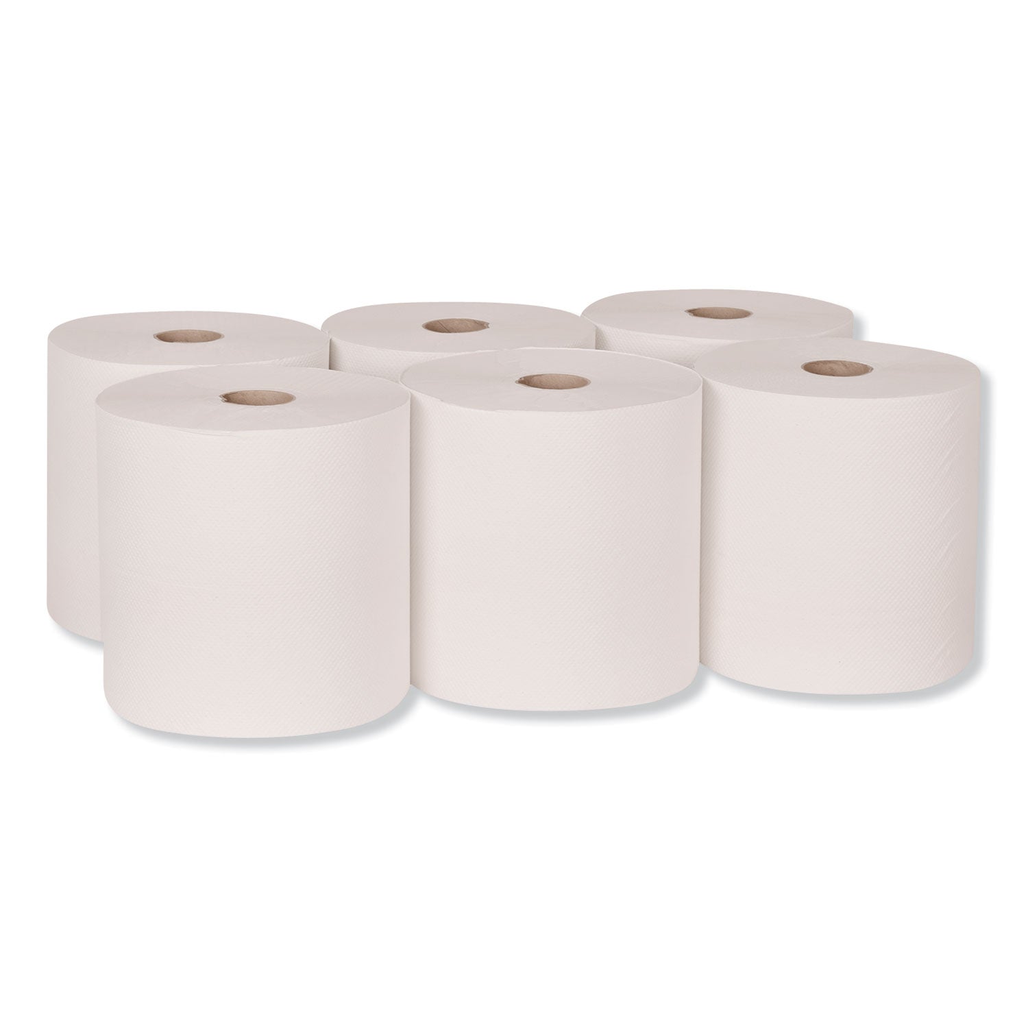Tork® Advanced Hardwound Roll Towel, 1-Ply, 7.88" x 800 ft, White, 6 Rolls/Carton