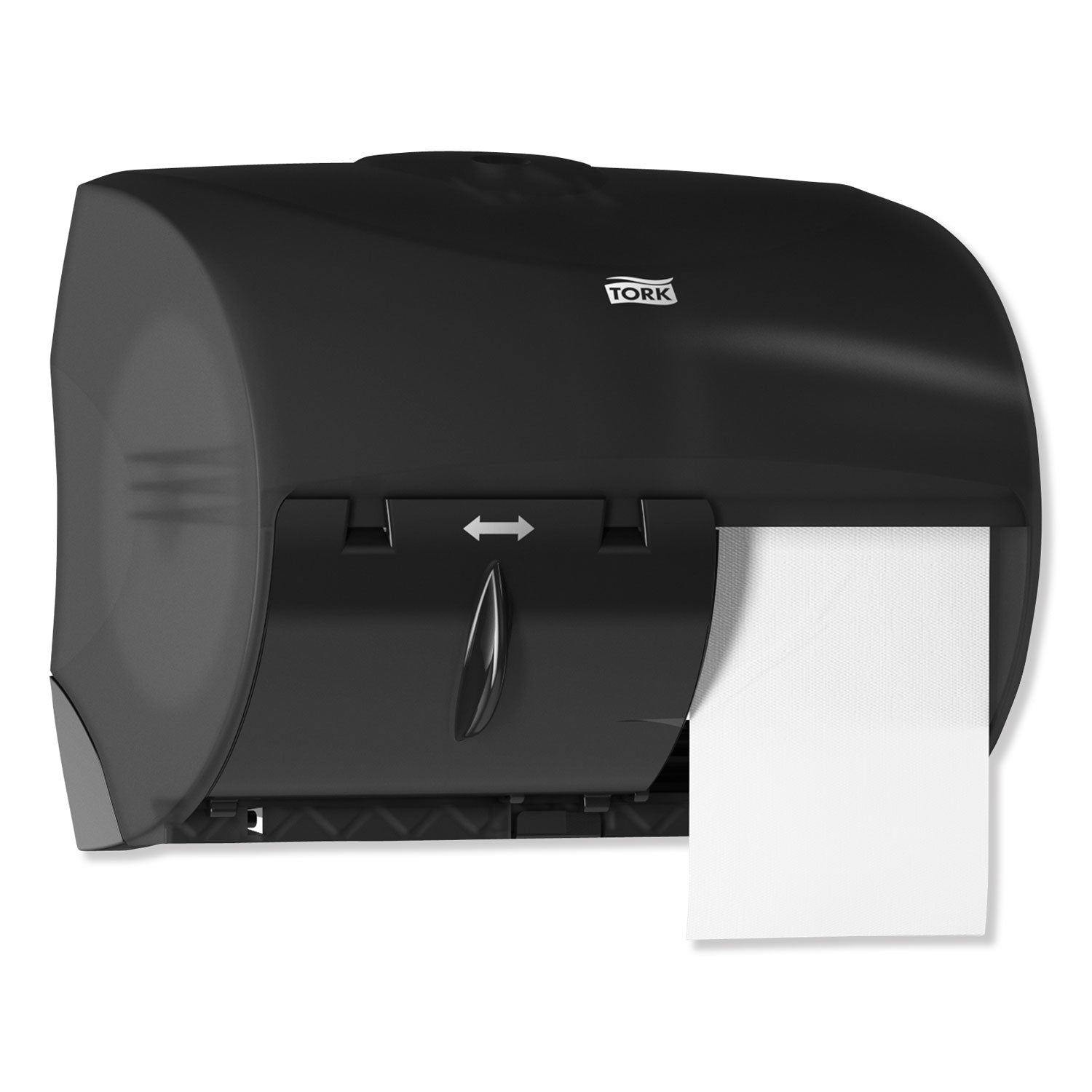 Tork® Twin Bath Tissue Roll Dispenser For Opticore, 11.06 X 7.18 X 8.81, Black