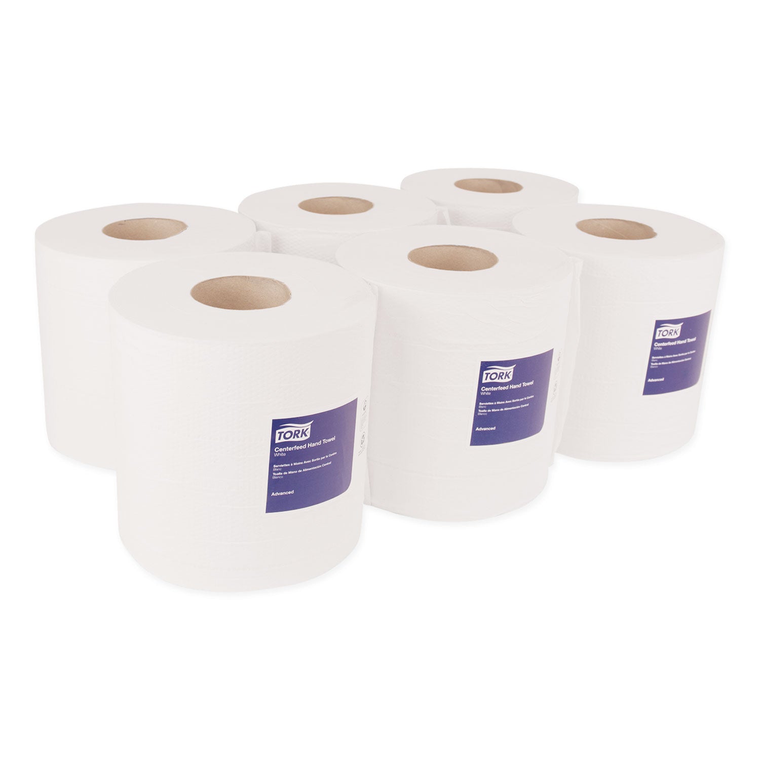 Tork® Centerfeed Hand Towel, 2-Ply, 7.6 X 11.8, White, 500/roll, 6 Rolls/carton