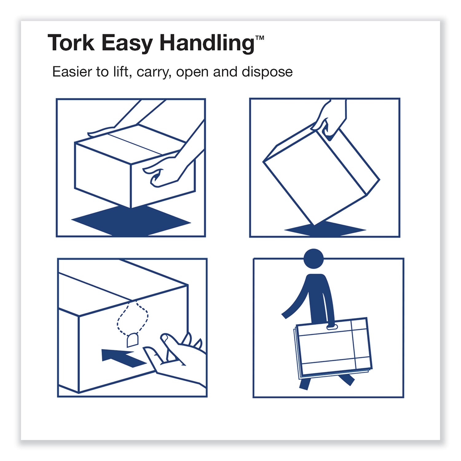 Tork® Advanced Bath Tissue, Septic Safe, 2-Ply, White, 500 Sheets/Roll, 48 Rolls/Carton