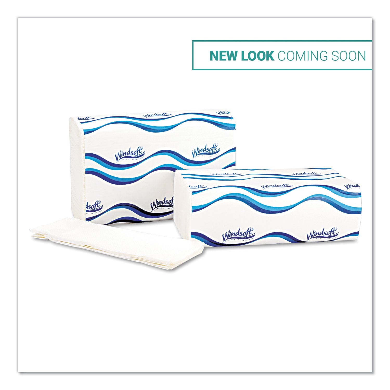 Windsoft® Multifold Paper Towels, 1-Ply, White, 9.25 x 9.5, 250/Pack, 16 Packs/Carton