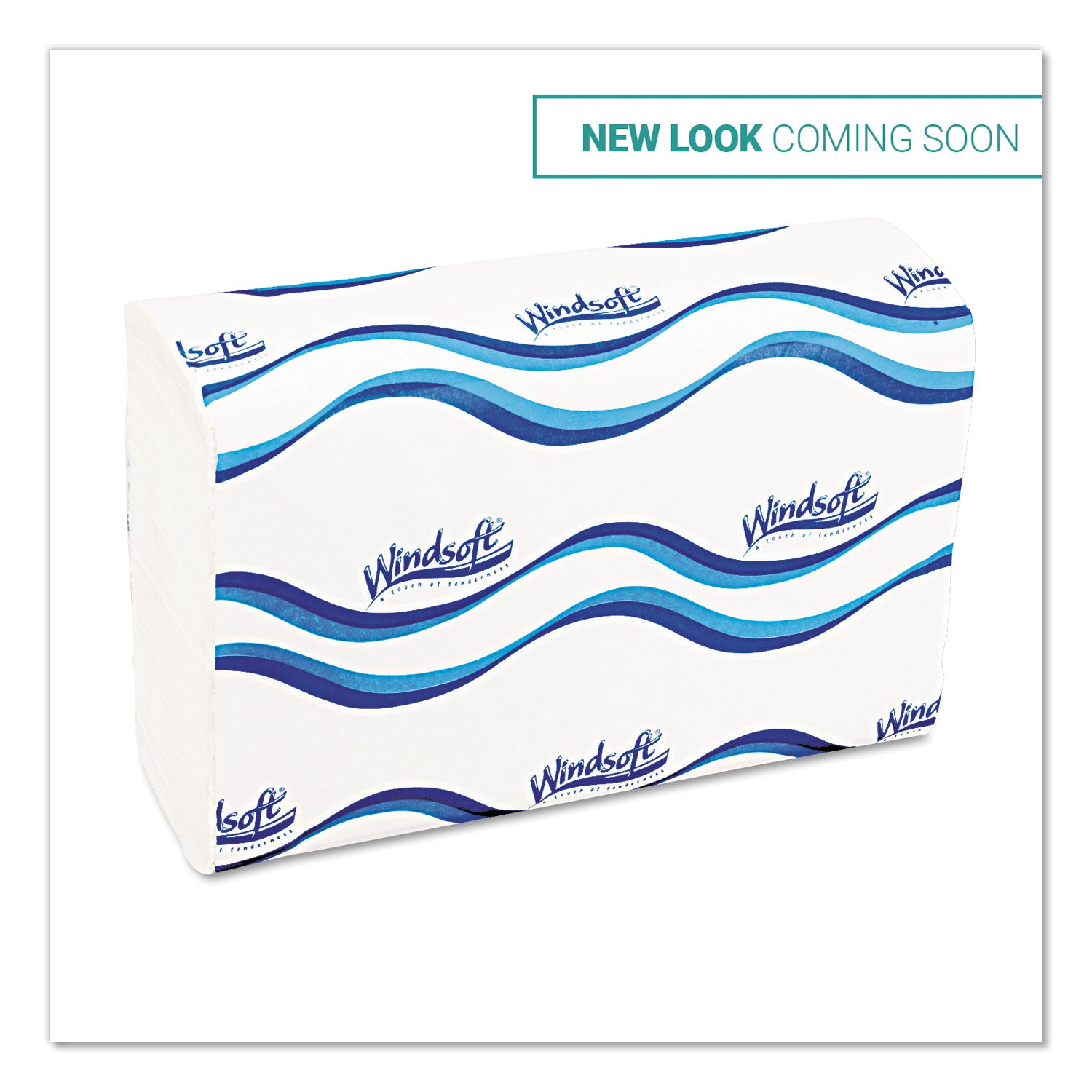 Windsoft® Multifold Paper Towels, 1-Ply, White, 9.25 x 9.5, 250/Pack, 16 Packs/Carton