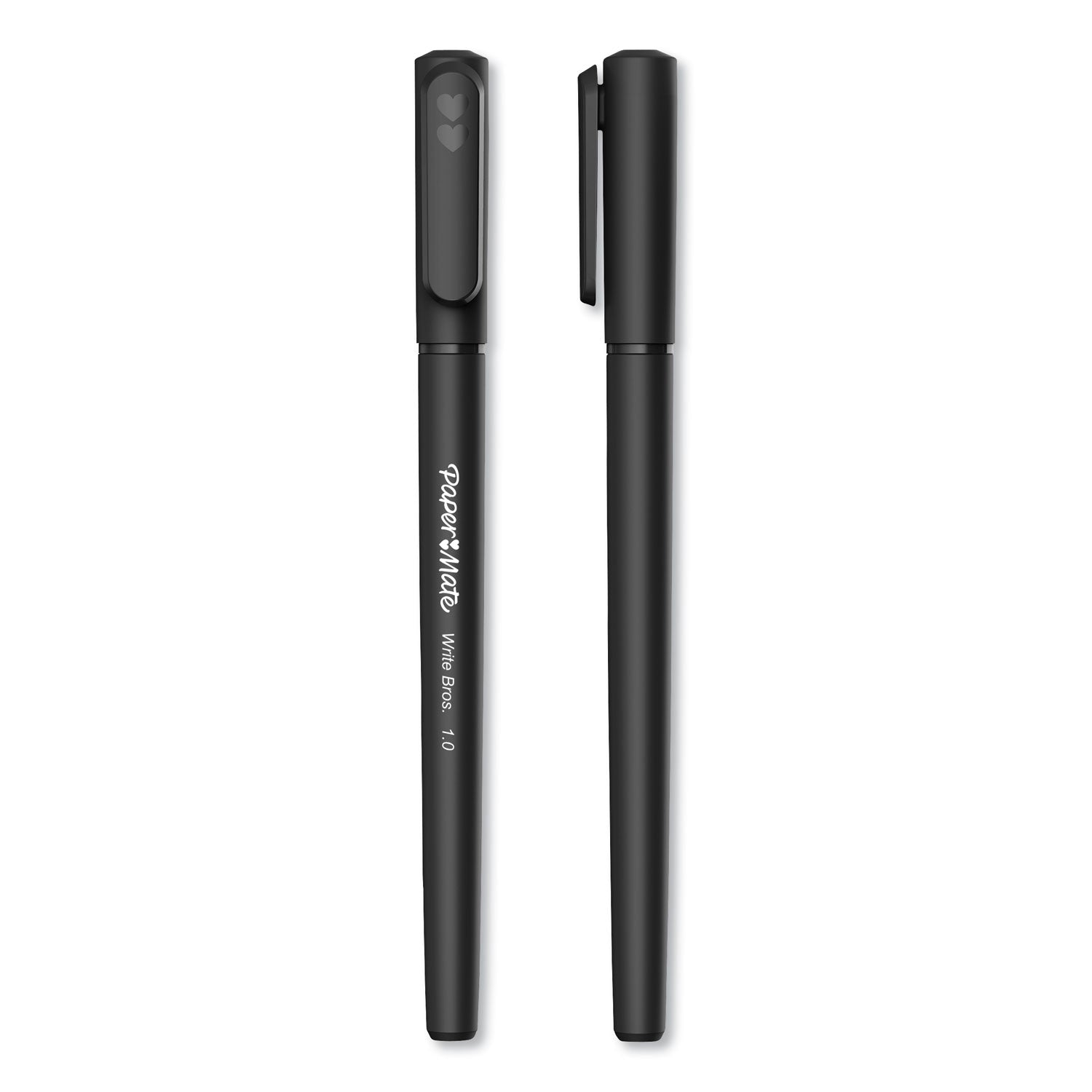Paper Mate® Write Bros. Ballpoint Pen Value Pack, Stick, Medium 1 Mm, Black Ink, Black Barrel, 120/pack