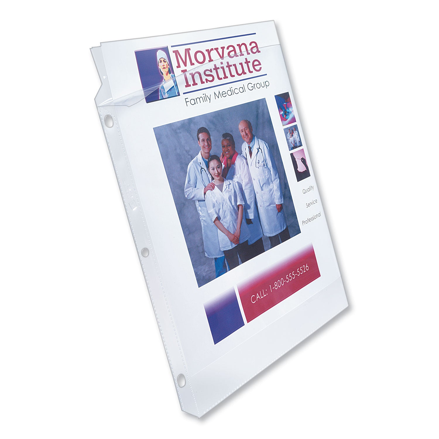 Avery® Top-Load Poly Sheet Protectors, Super Heavy Gauge, Letter, Nonglare, 50/box