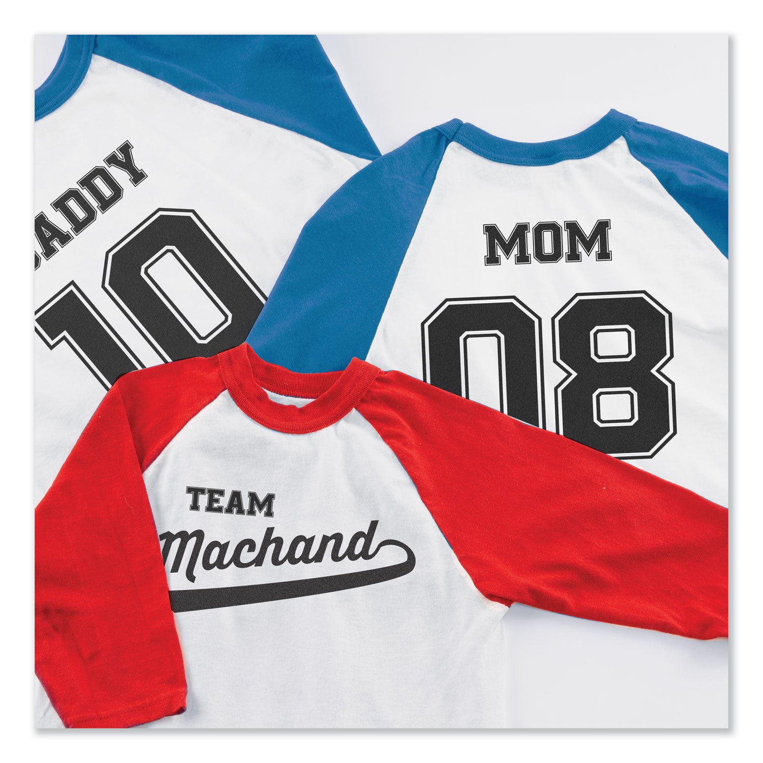 Avery® Fabric Transfers, 8.5 X 11, White, 12/pack