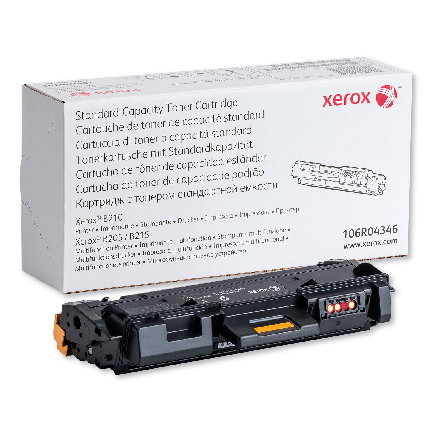 106R04346 Toner, 1,500 Page-Yield, Black