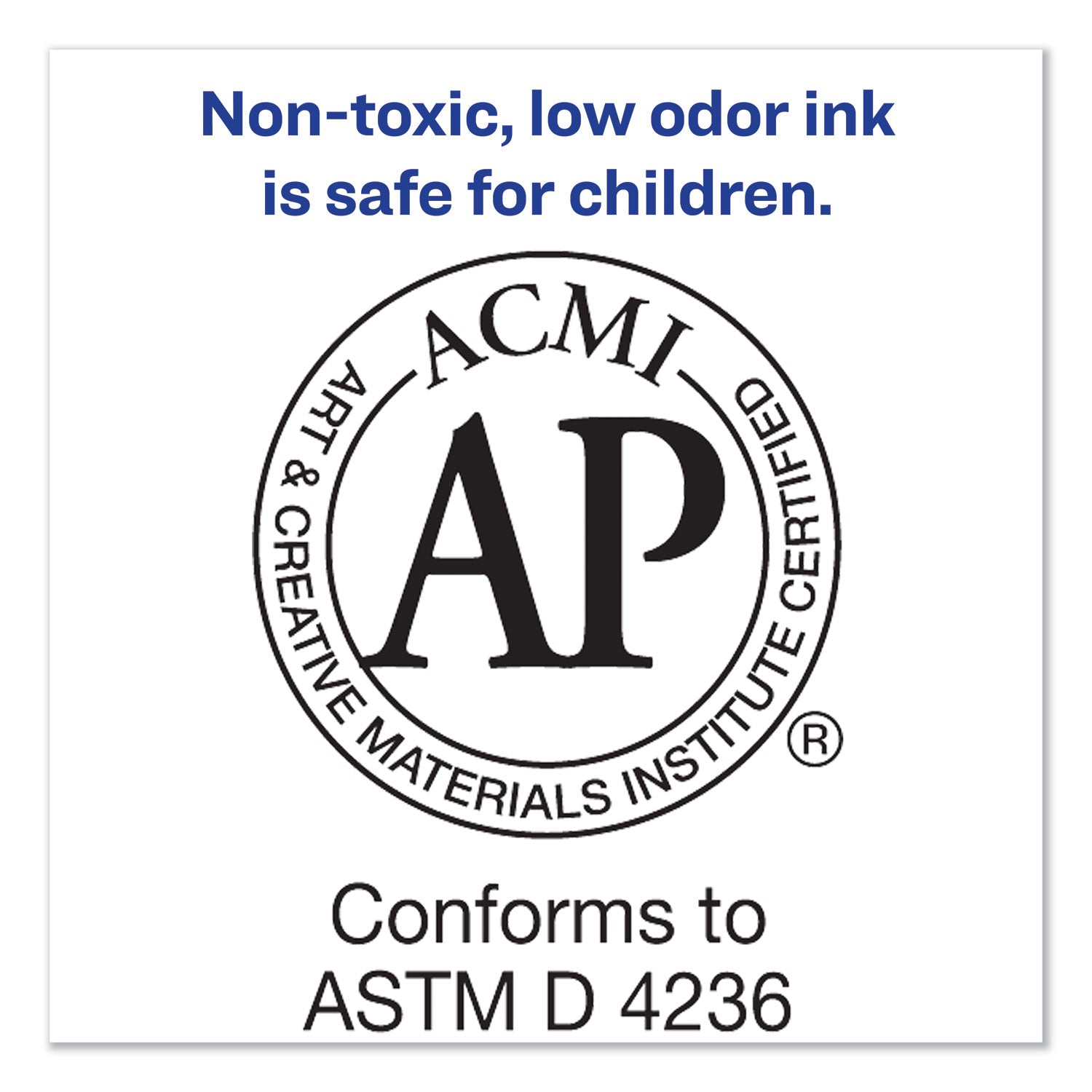 Avery® Marks A Lot Extra-Large Desk-Style Permanent Marker, Extra-Broad Chisel Tip, Red (24147)