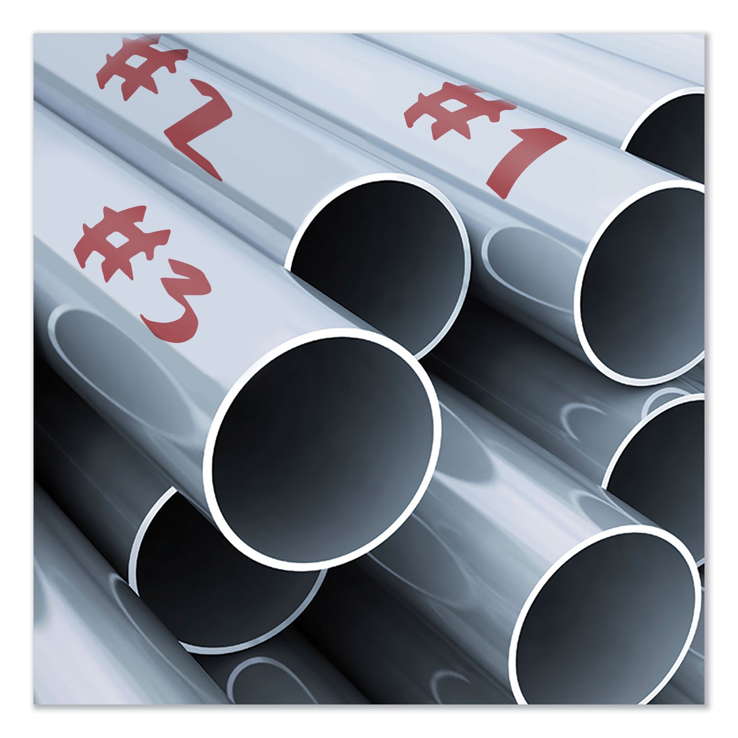 Avery® Marks A Lot Extra-Large Desk-Style Permanent Marker, Extra-Broad Chisel Tip, Red (24147)