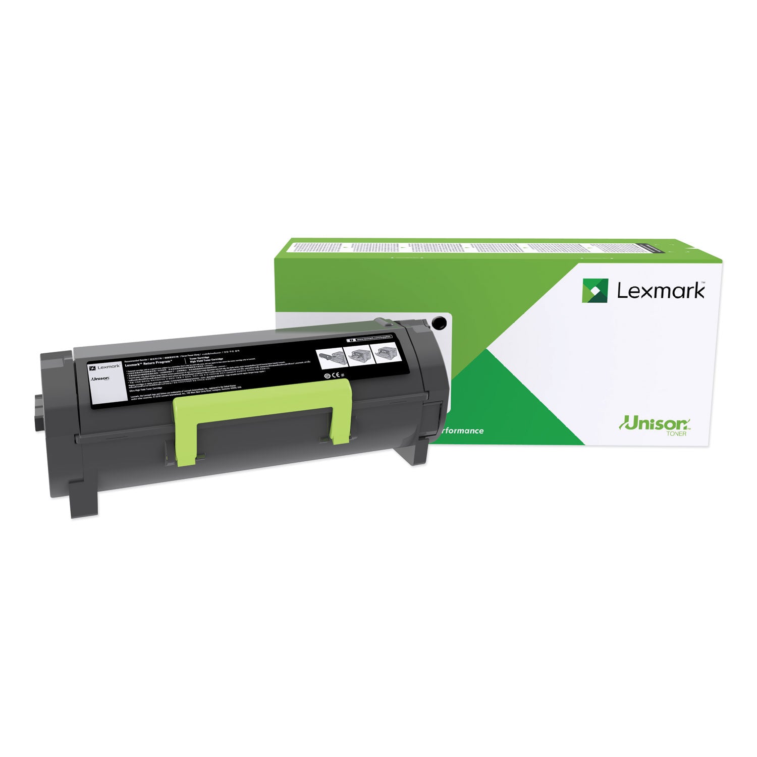 Lexmark™ 60F1H0E High-Yield Toner, 10,000 Page-Yield, Black