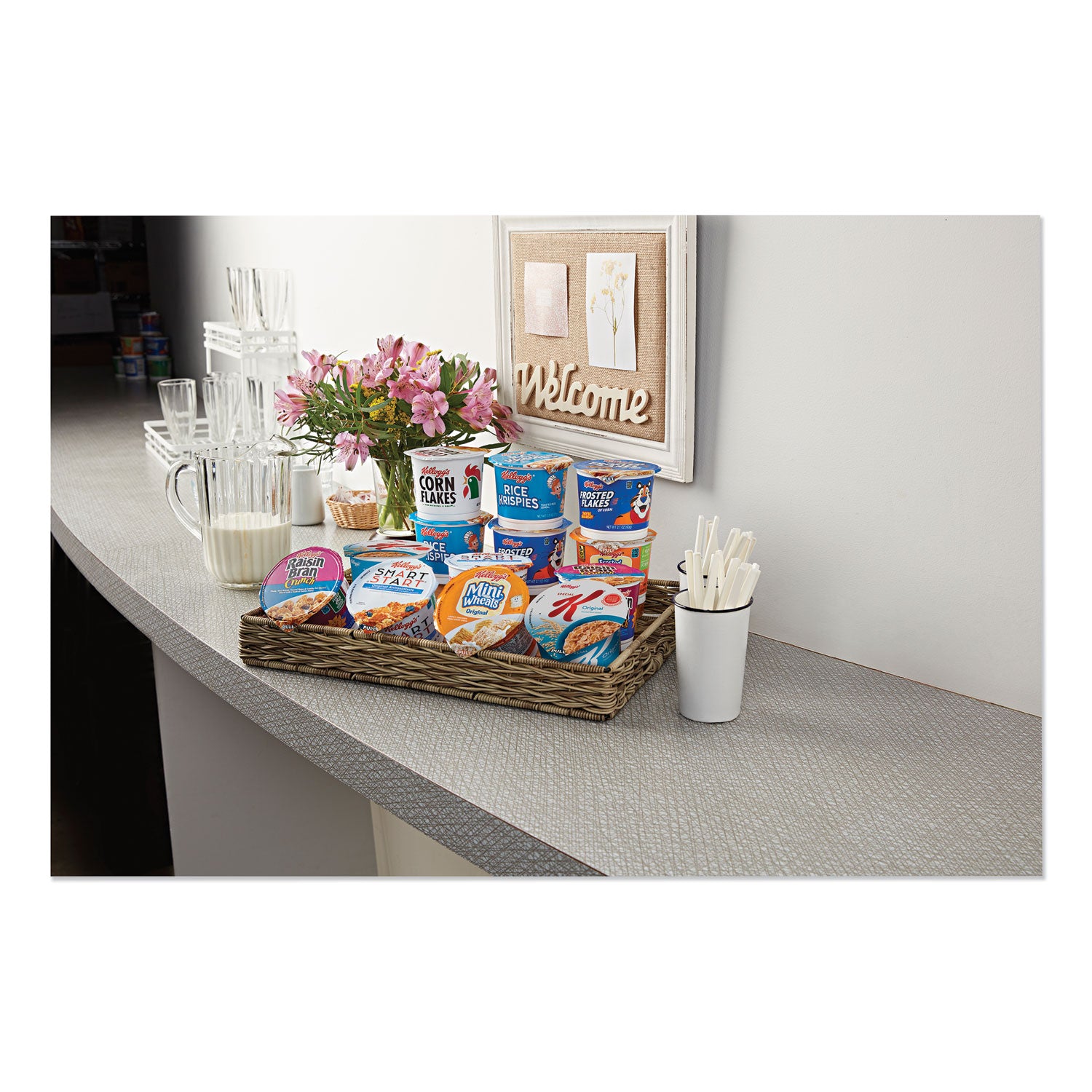 Kellogg's® Breakfast Cereal - Single Serve, Classic Assortment, 2.1 Oz Cup, 60/carton