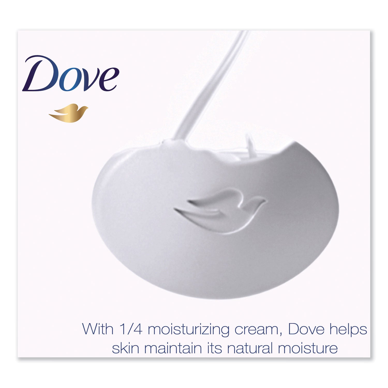 Dove® White Beauty Bar, Light Scent, 3.17 Oz, 3/pack