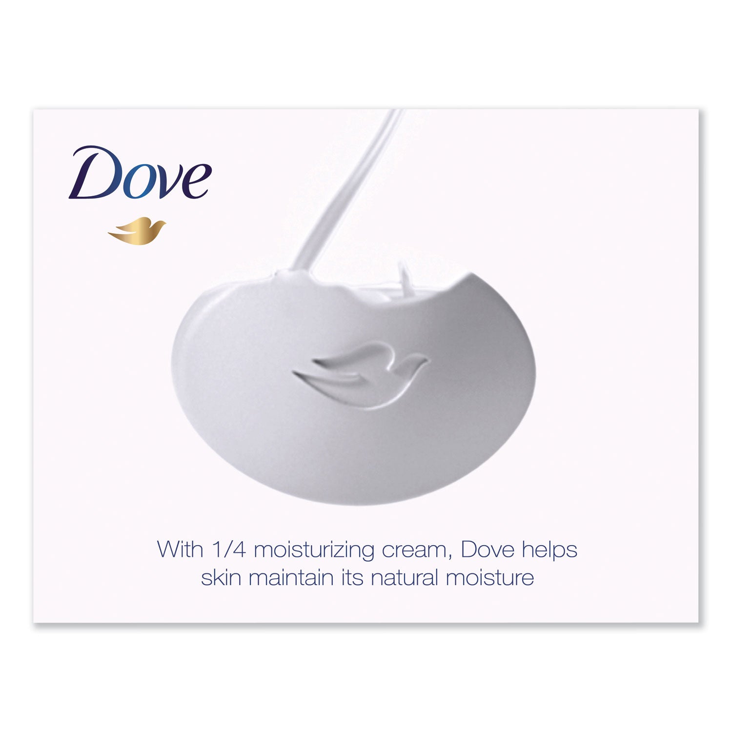 Dove® White Beauty Bar, Light Scent, 2.6 Oz