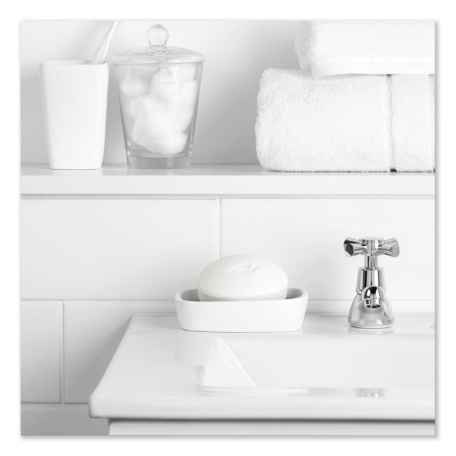 Dove® White Beauty Bar, Light Scent, 2.6 Oz