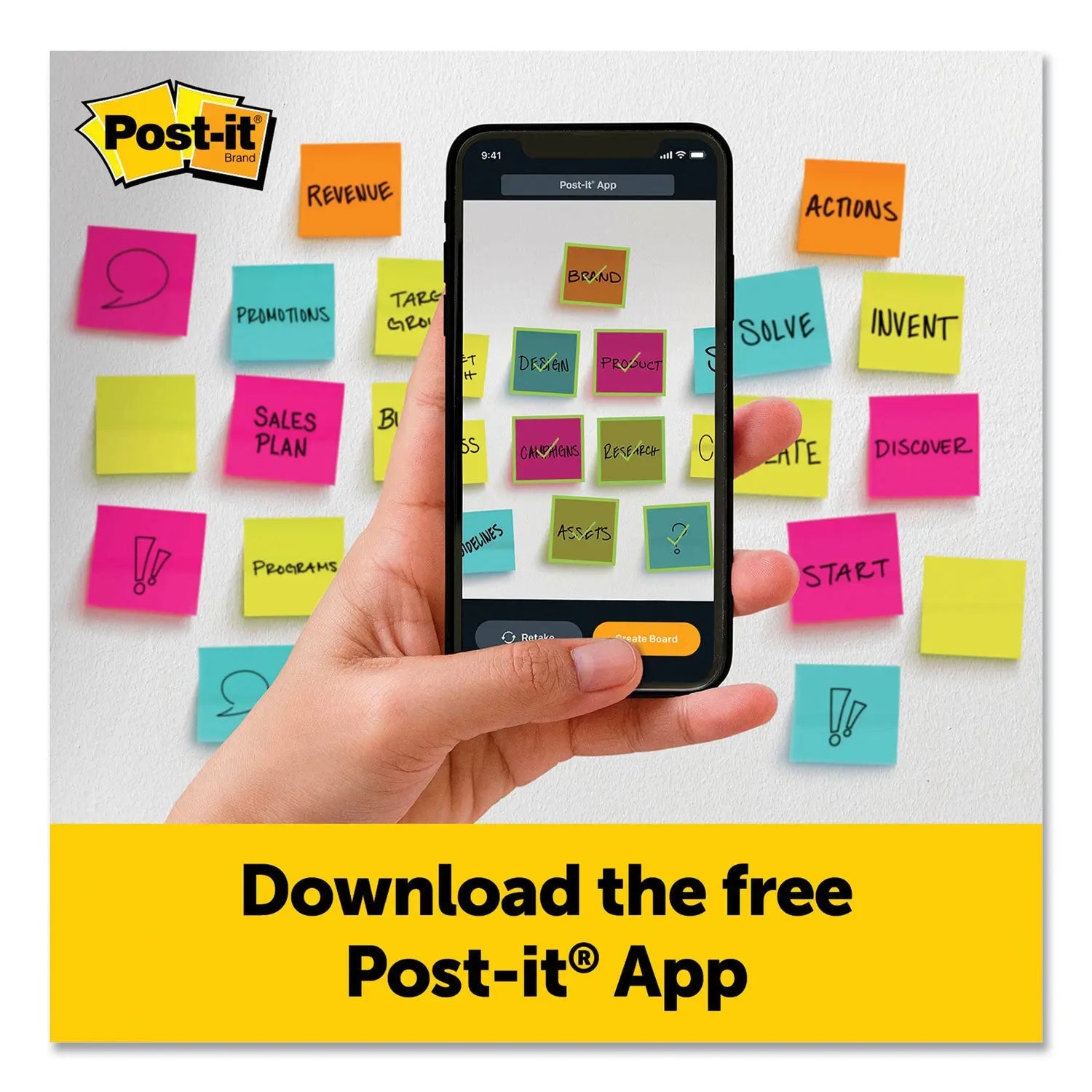 Vertical-Orientation Self-Stick Easel Pads, Quadrille Rule (1 sq/in), 25 x 30, White, 30 Sheets, 6/Pack Post-it® Easel Pads Super Sticky Flipcost