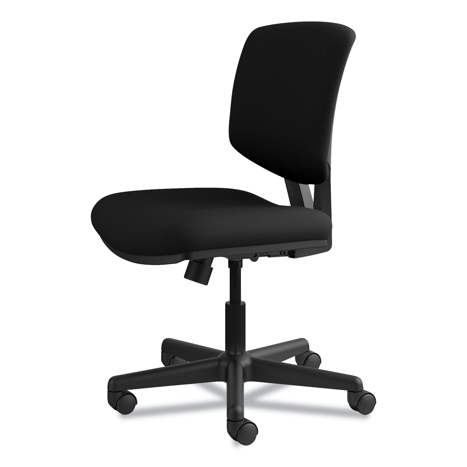 HON® Volt Series Task Chair With Synchro-Tilt, Supports Up To 250 Lb, 18" To 22.25" Seat Height, Black