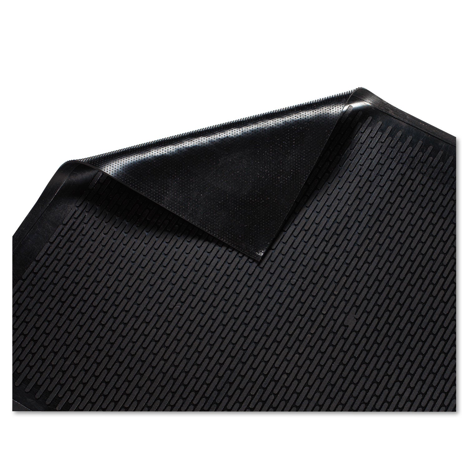 Guardian Clean Step Outdoor Rubber Scraper Mat, Polypropylene, 36 X 60, Black