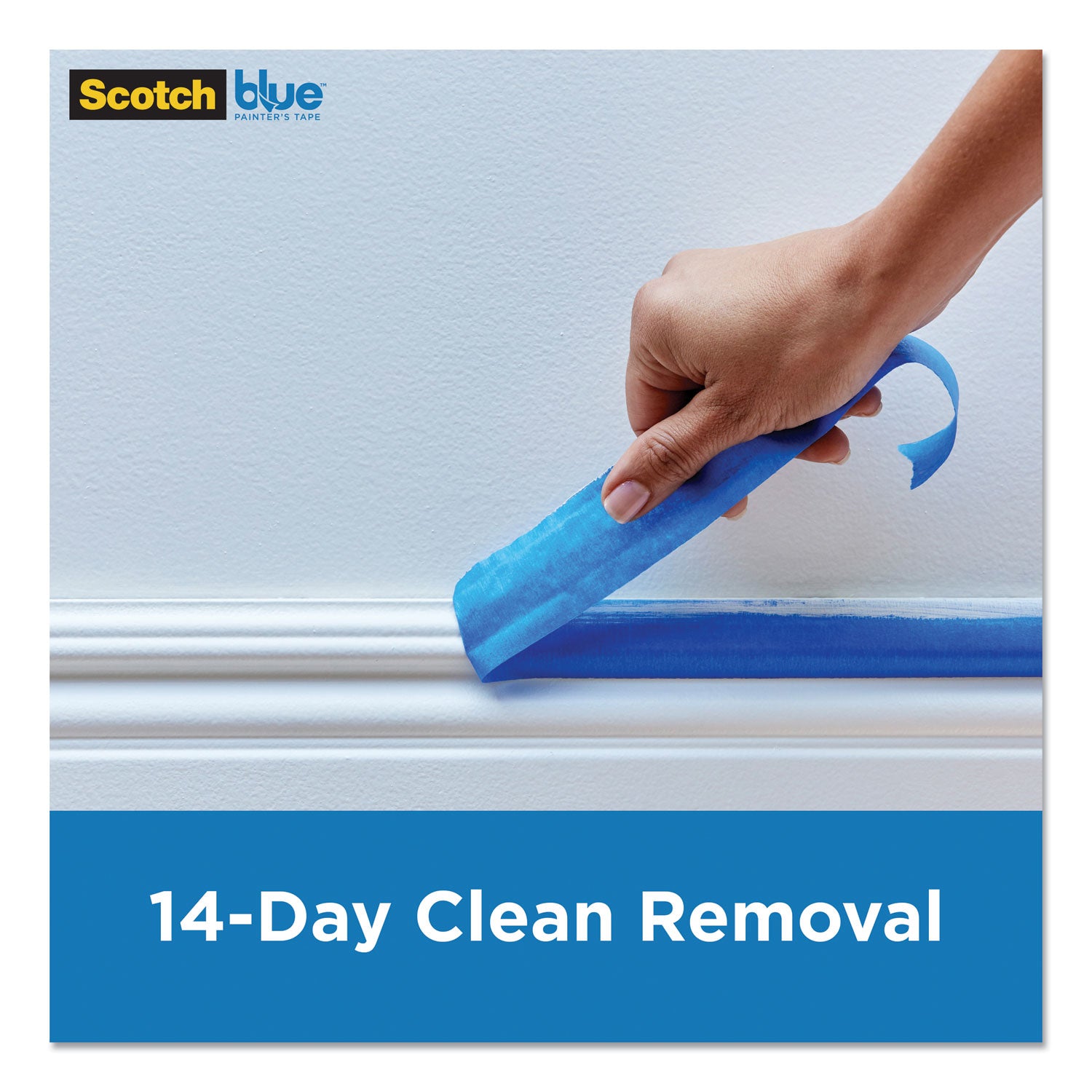 ScotchBlue™ Original Multi-Surface Painter's Tape, 3" Core, 0.94" X 60 Yds, Blue, 6/pack