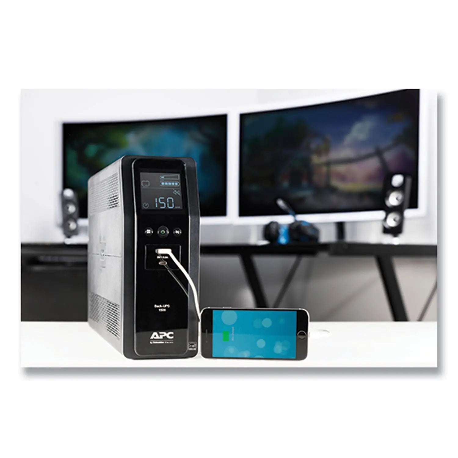 BN1500M2 Back-UPS PRO BN Series Battery Backup System, 10 Outlets, 1,500 VA, 1,080 J APC® Flipcost