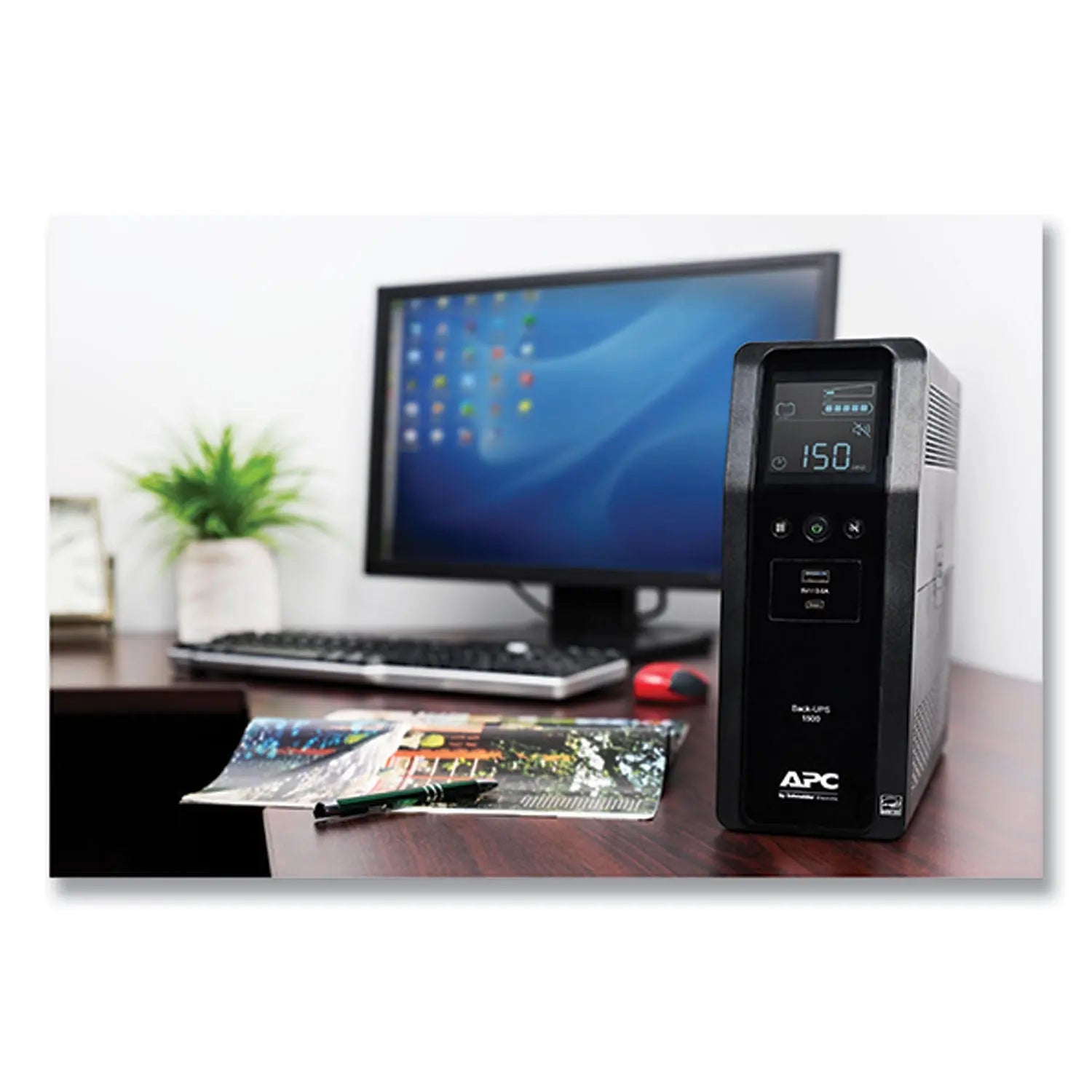 BN1500M2 Back-UPS PRO BN Series Battery Backup System, 10 Outlets, 1,500 VA, 1,080 J APC® Flipcost